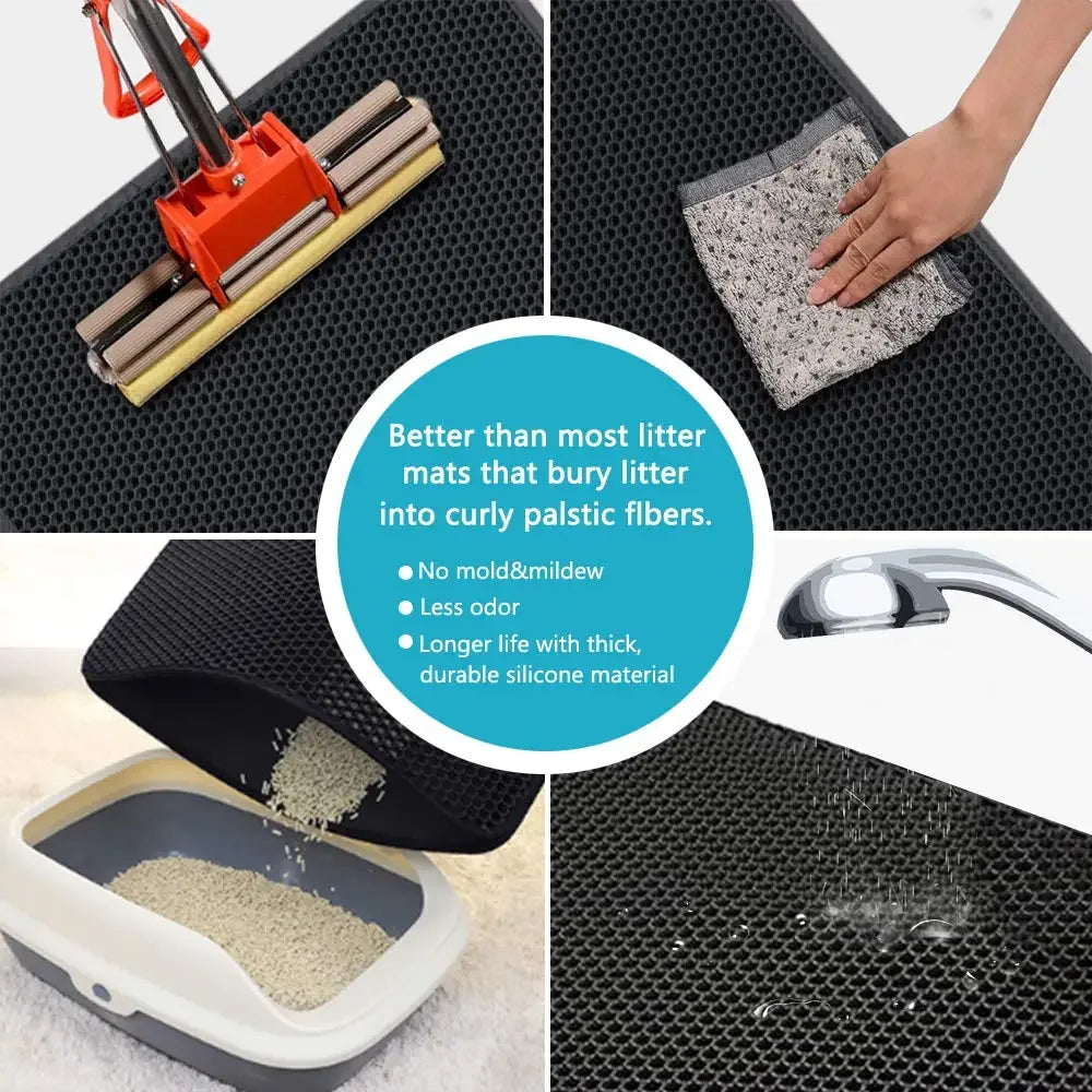 CleanCatEasy™ - Anti-Tracking Litter Mat