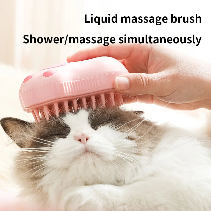 Fresh BrushPet™ 3 in 1 Pet Brush Steam