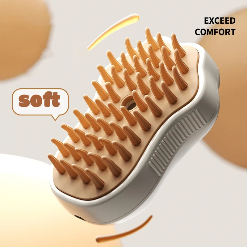 Fresh BrushPet™ 3 in 1 Pet Brush Steam