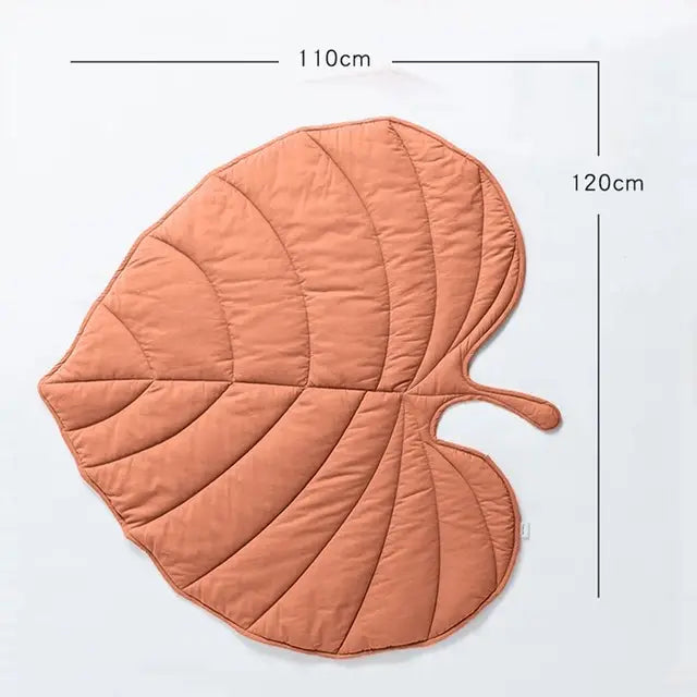 Leaf-Shaped Soft-Touch Blanket