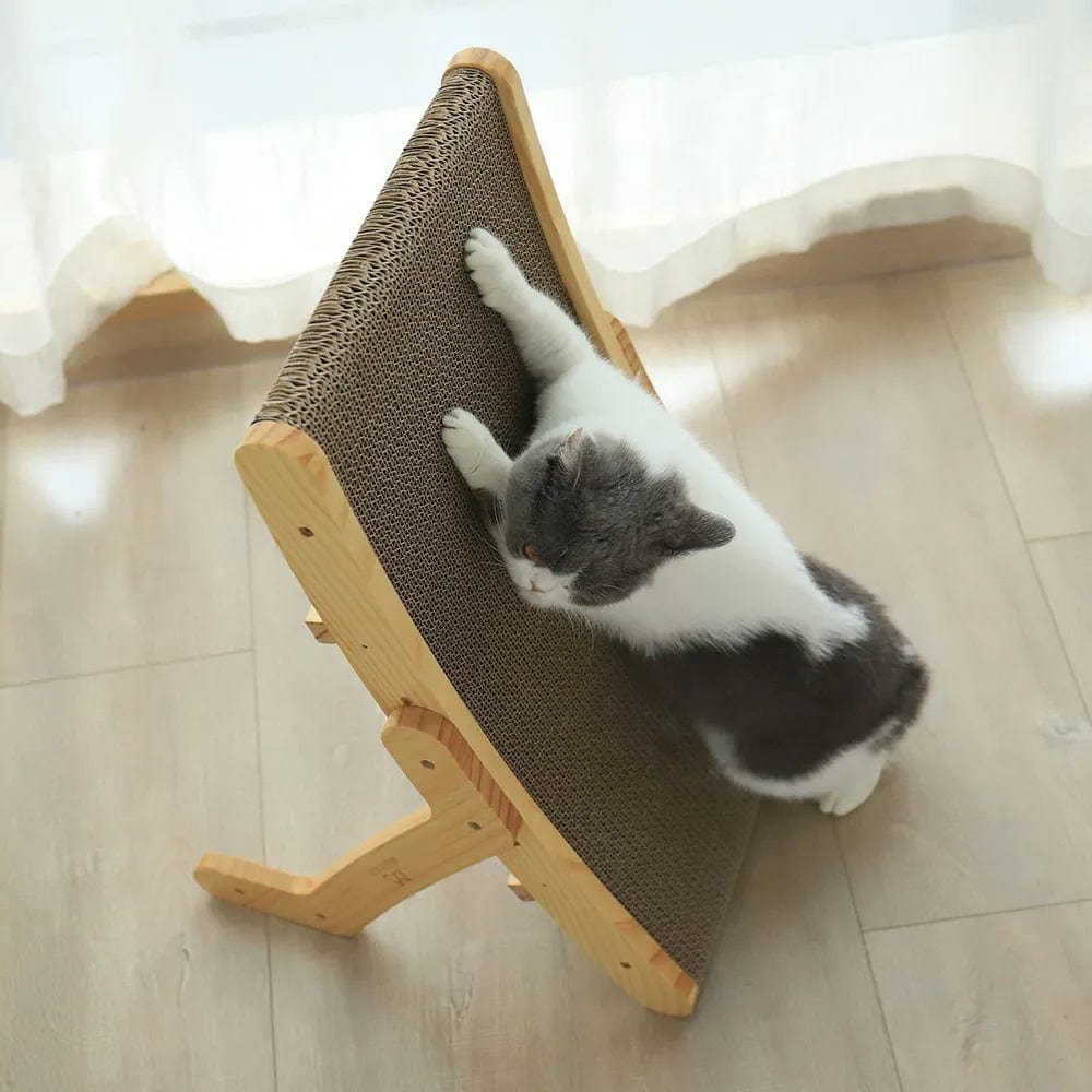 ClawCat™ - Solid Wood Cat Scratcher