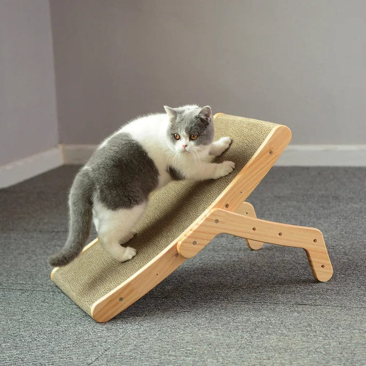 ClawCat™ - Solid Wood Cat Scratcher