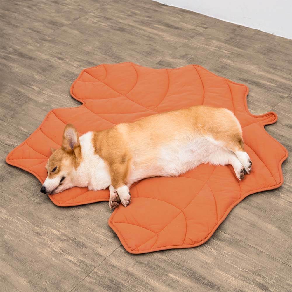 Leaf-Shaped Soft-Touch Blanket